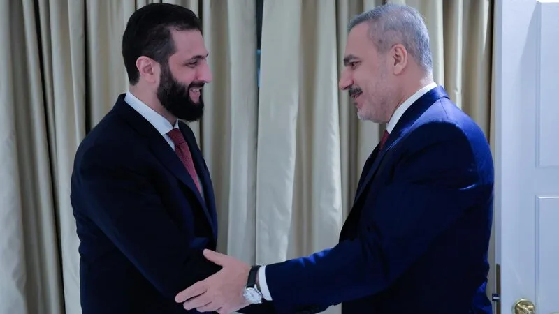 Hakan Fidan Vaşinqtonda Suriya Prezidenti ilə görüşdü