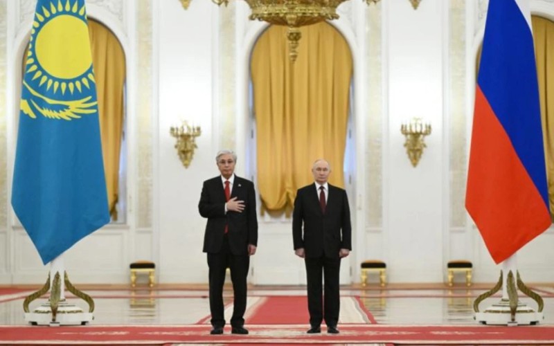 Rusiya və Qazaxıstan strateji tərəfdaşlıq haqqında Bəyannamə imzalayıblar