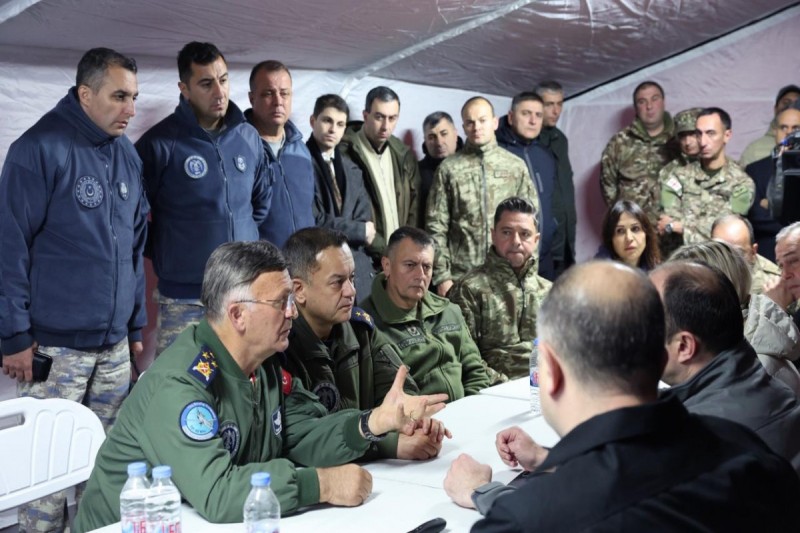 Türkiyə MN: Axtarış-xilasetmə qrupu hadisə yerində işlərini davam etdirir