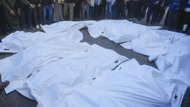 Qəzza şəhər klinikasında 20 cəsəd tapılıb