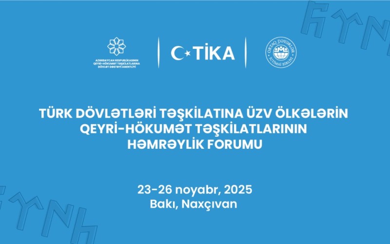 Türk dövlətləri QHT-lərinin həmrəylik forumu keçiriləcək