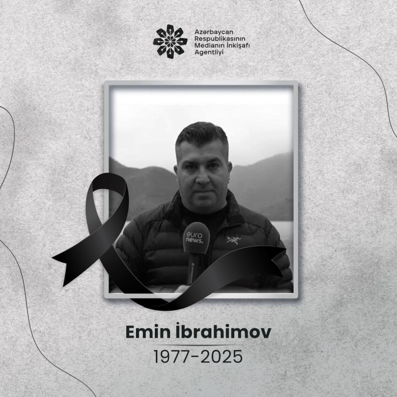 MEDİA Türkiyədə həlak olan jurnalistlə bağlı paylaşım edib