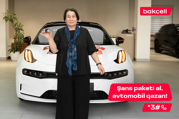Bakcell-in meqa lotereyasında 6-cı avtomobil sahibinə çatdı!
