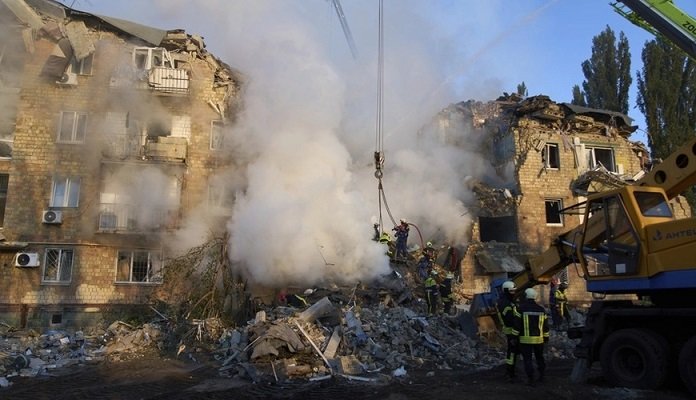 Rusiyanın Kiyevə hücumu nəticəsində 6 nəfər ölüb