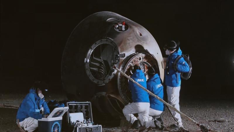 Çin taikonavt heyəti Tienqondan təhlükəsiz yerə qayıdıb
