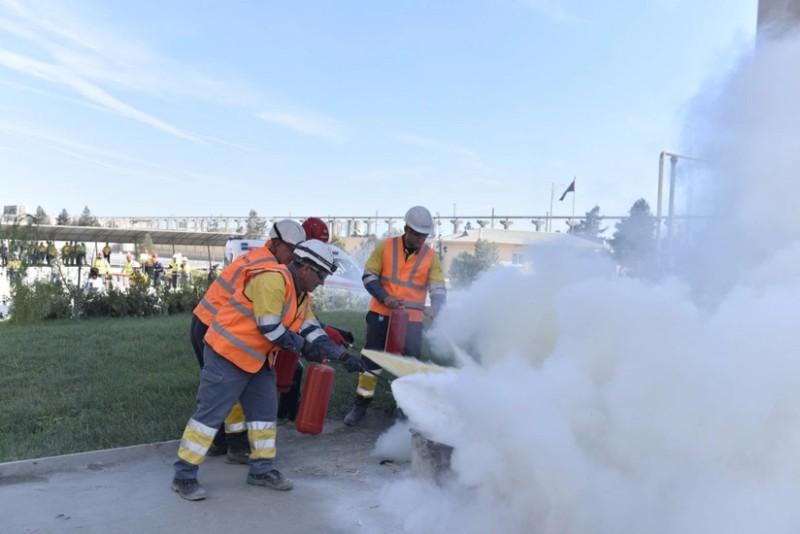 FHN-in Bakı Regional Mərkəzi mülki müdafiə məşqləri keçirilib