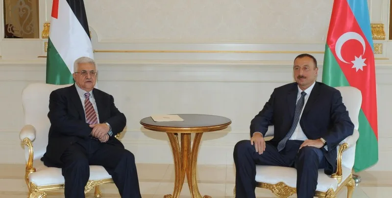 Azərbaycan Prezidenti Mahmud Abbası TƏBRİK ETDİ