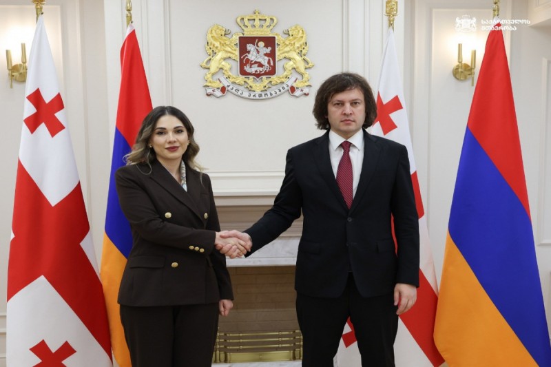 Kobaxidze erməni nazirlə Cənubi Qafqazda sülhü müzakirə edib