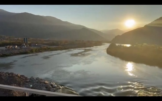 Hikmət Hacıyev Ağbənd–Kəlalə Körpüsündən paylaşım etdi - VİDEO