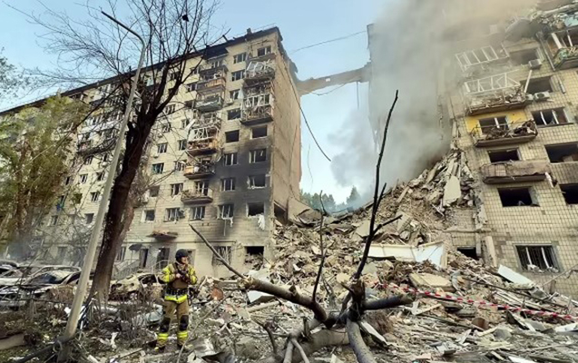 Rusiyanın zərbələri nəticəsində Ternopolda 10 nəfər ölüb