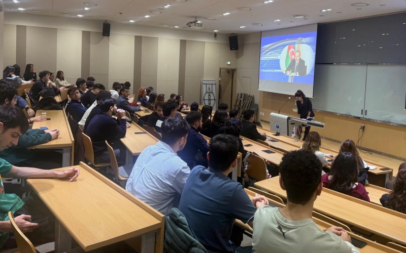 İnha Universitetində azərbaycanlı tələbələrlə görüş olub - FOTOLAR