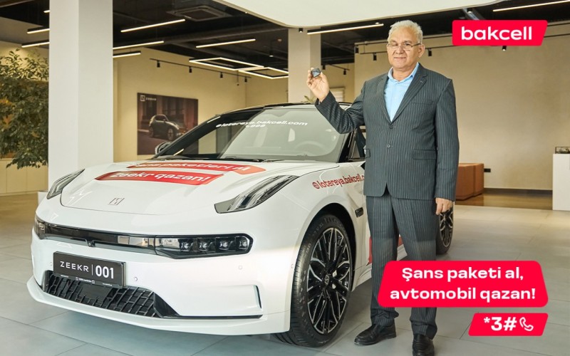 7-ci avtomobilin açarları təqdim edildi! - Həyəcan dolu anlar