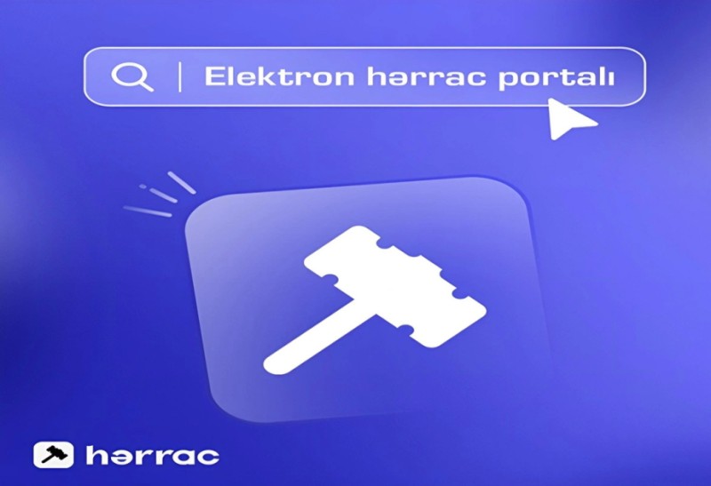 “Elektron Hərrac Portalı” vasitəsilə 600-ə yaxın hərrac keçirilib