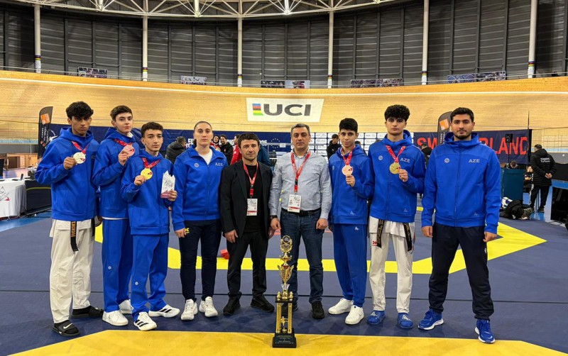 İki taekvondoçumuz Avropa çempionu oldu - FOTOLAR