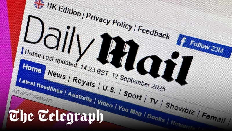 Daily Mail The Daily Telegraphı alır
