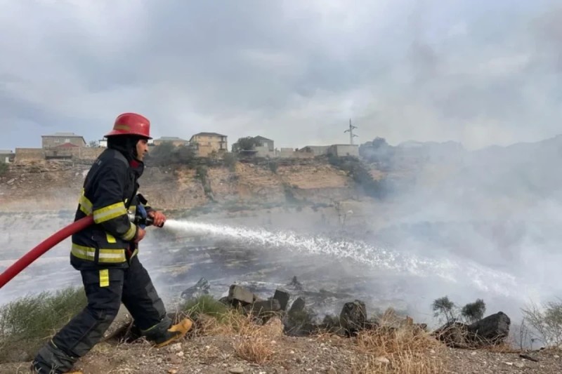 Ağdamda yaşayış evi yanıb - YENİLƏNİB