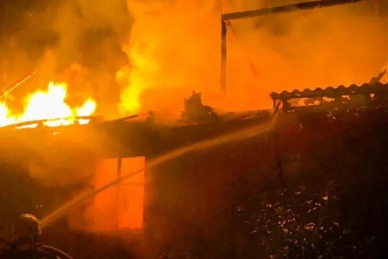 Ukraynada evdə baş verən yanğında dörd uşaq həlak olub