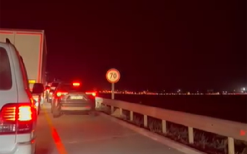 Bakı-Qazax yolundakı sıxlıq aradan qaldırılır - VİDEO