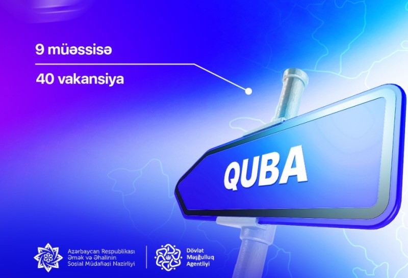 Qubada əmək yarmarkası keçiriləcək