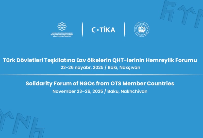 Türk Dövlətləri Təşkilatına üzv ölkələrin qeyri-hökumət təşkilatları ilk dəfə bir arada