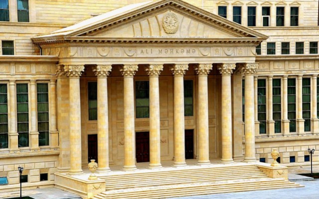 Ali Məhkəmə hakiminin fəaliyyətinə XİTAM VERİLDİ