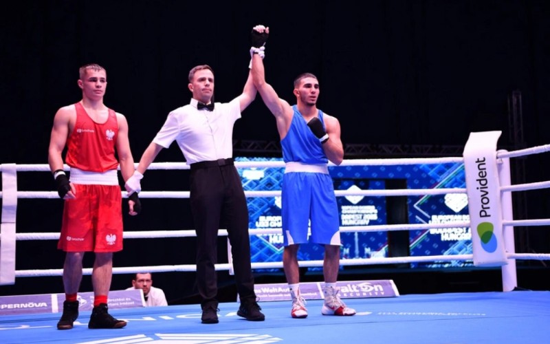 Boksçumuz Avropa çempionatının yarımfinalına vəsiqə QAZANDI