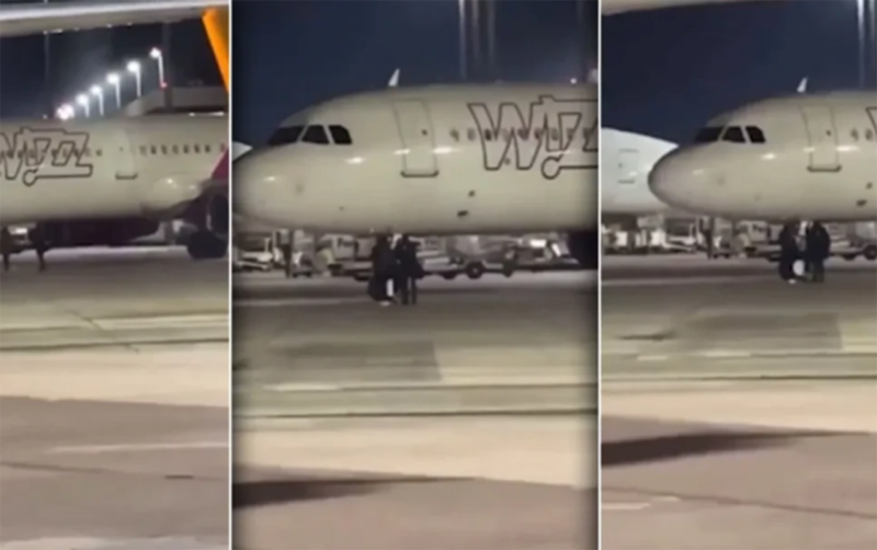 Saxlatdırmaq istədikləri taksi yox, təyyarədir - VİDEO