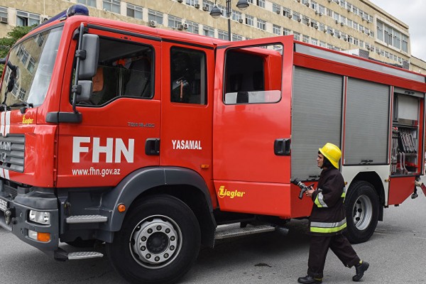 Xırdalanda evdə YANĞIN - YENİLƏNİB