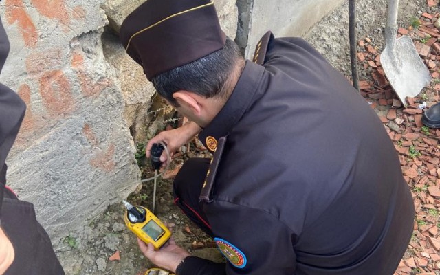 Abşeronda bu ərazilərdə metan qazı tapıldı, araşdırmalara başlanıldı - FOTO