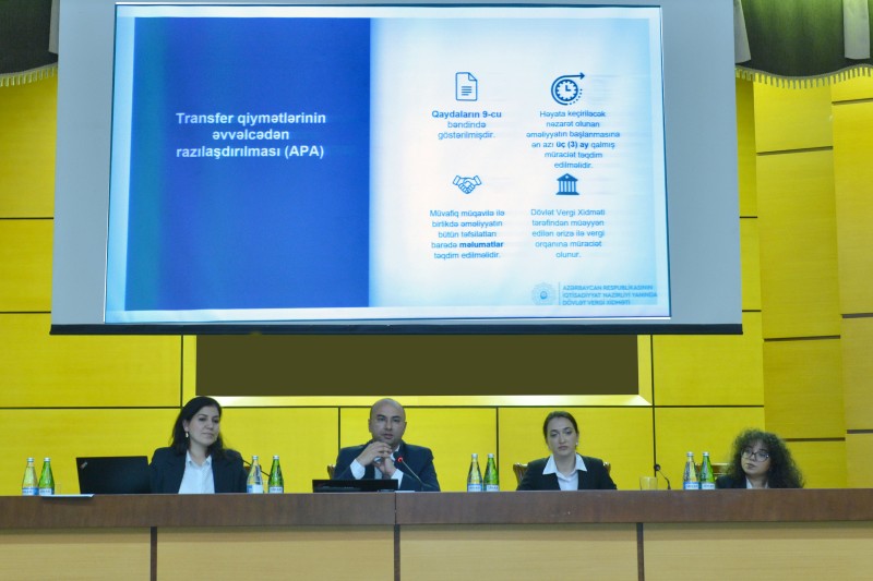 DVX transfer qiymətlərinin tətbiqi ilə bağlı təlim xarakterli görüş keçirib