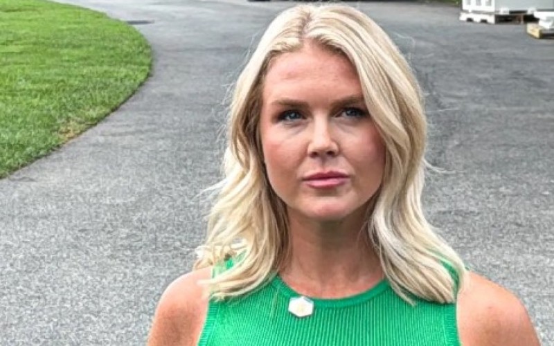 Trampın mətbuat katibinin gəlini saxlanıldı