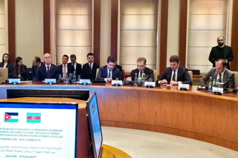 Azərbaycan–İordaniya Hökumətlərarası Komissiyasının 4-cü iclası keçirilir - YENİLƏNİB
