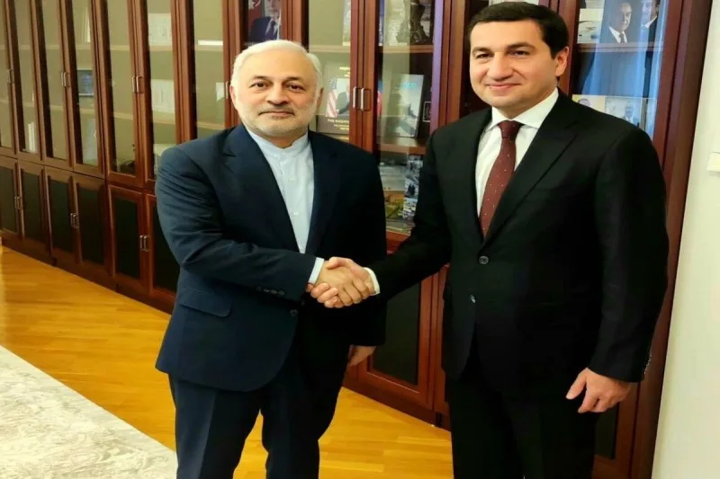 Hikmət Hacıyev İran XİN müavini ilə görüşüb