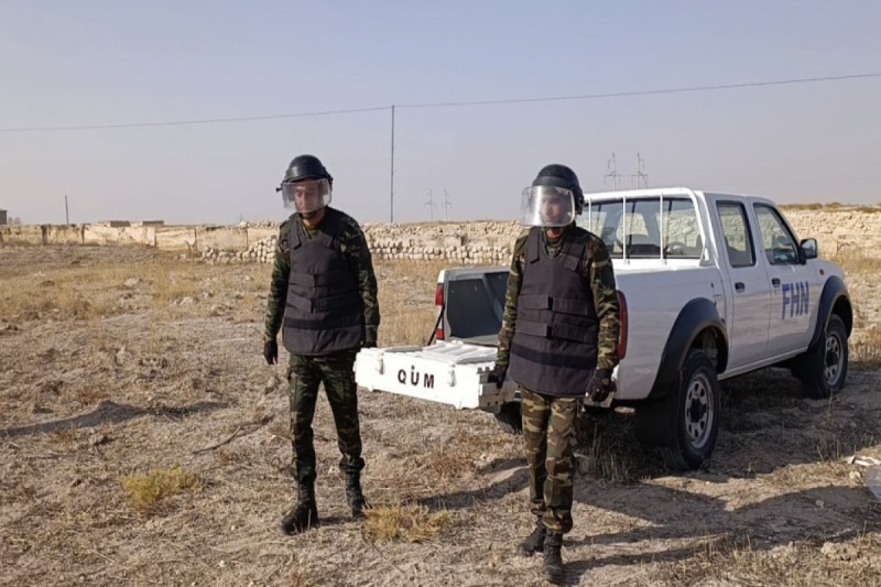 Kəngərli və Ordubadda hərbi sursatlar tapılıb - VİDEO