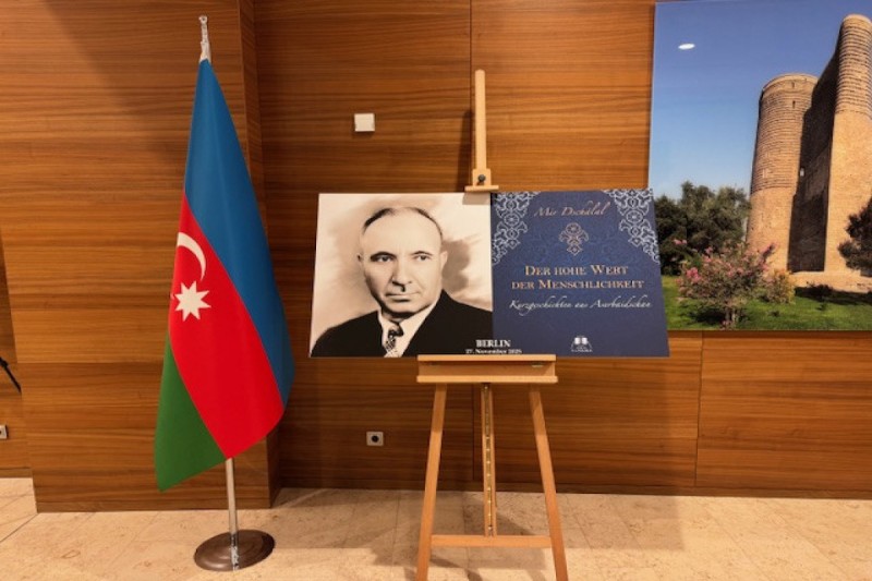 Berlində Mir Cəlalın hekayələr kitabının təqdimatı olub