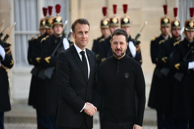 Zelenski və Makron arasında görüş olacaq