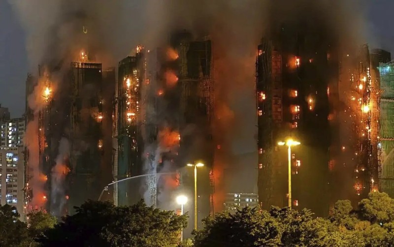 Honq Konqdakı yanğında ölənlərin sayı 150 nəfəri keçdi