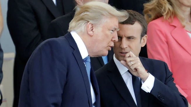 Tramp və Makron arasında telefon danışığı oldu