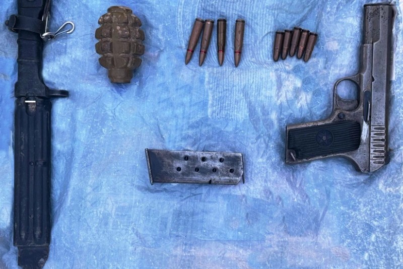 Gəncədə məhkumun həbsdən əvvəl gizlətdiyi silah-sursat aşkarlanıb