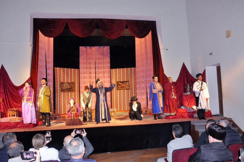 “Müsyö Jordanın Qarabağ Sərgüzəştləri” tamaşasının premyerası oldu - FOTOLAR