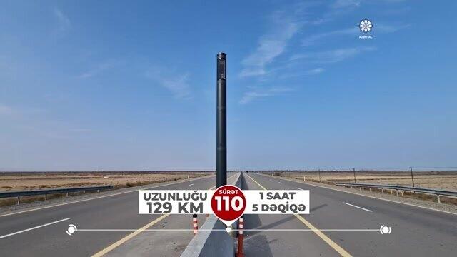 Ödənişli yolun yeni süni intellektli radarları - VİDEO
