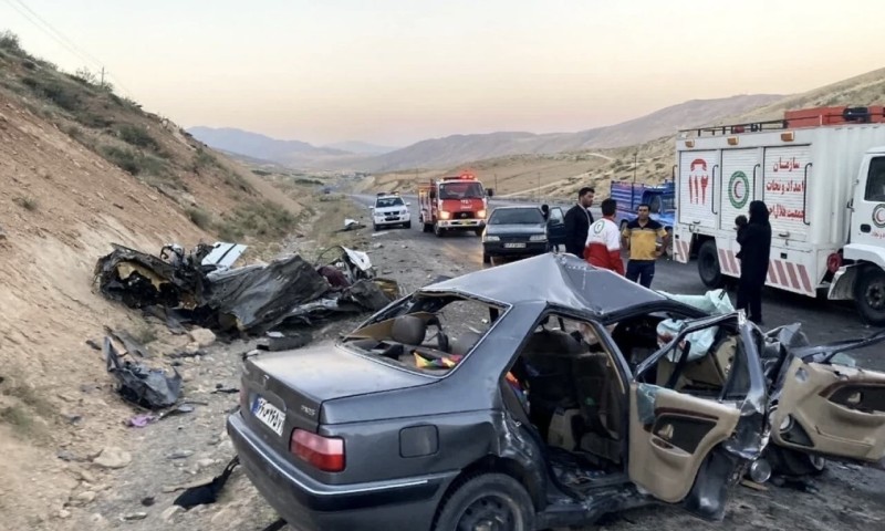 İranın vitse-prezidenti qəzada hər iki övladını da itirdi