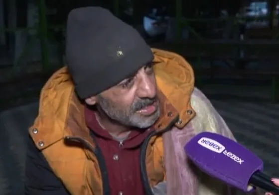 "Hava soyuqdur, üşüyürəm, çöldə yaşamaq çətindir" - VİDEO