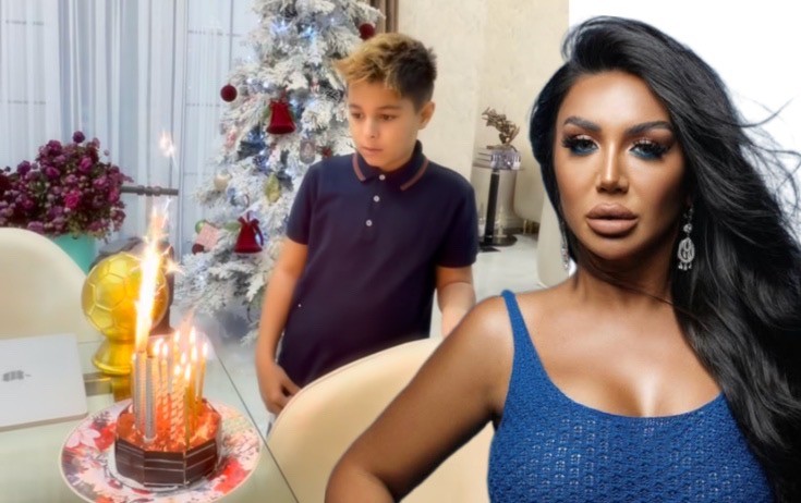 Lətifədən oğluna ad günü sürprizi