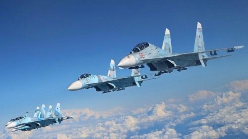 Ukraynanın Su-27 qırıcısı VURULDU