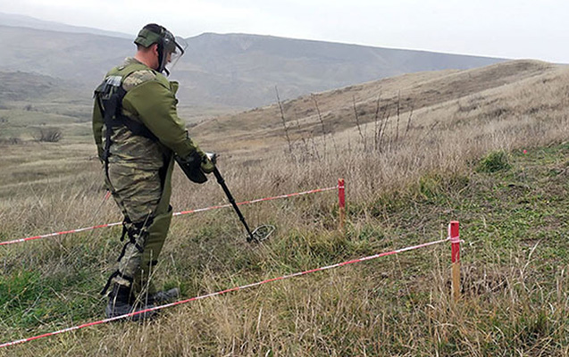 Daha 1693 hektardan çox ərazi minalardan təmizlənib