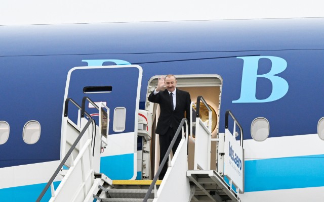 İlham Əliyevin Slovakiyaya rəsmi səfəri başa çatdı - FOTOLAR