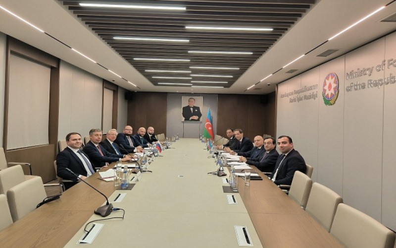 Bakıda Azərbaycan-Rusiya siyasi məsləhətləşmələri keçirildi