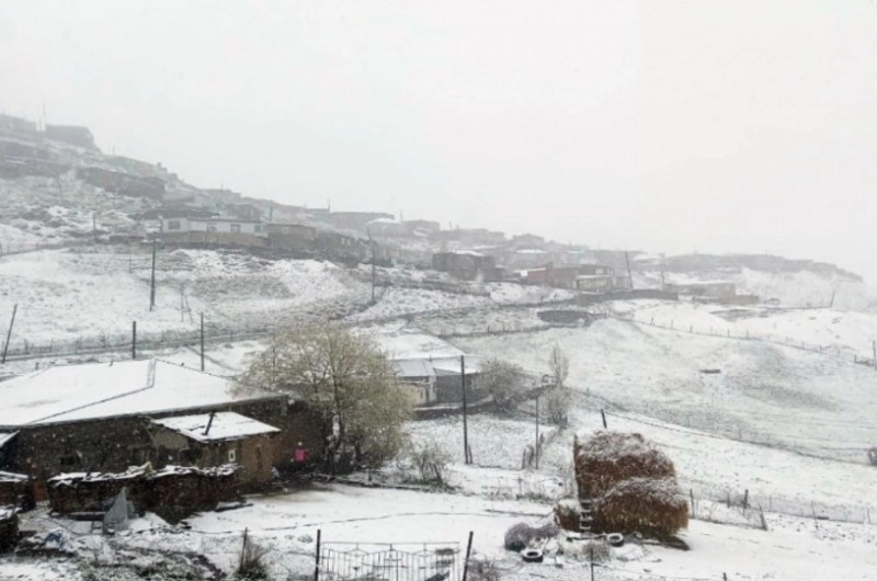 Naxçıvanda qarın hündürlüyü 3 sm-ə çatıb