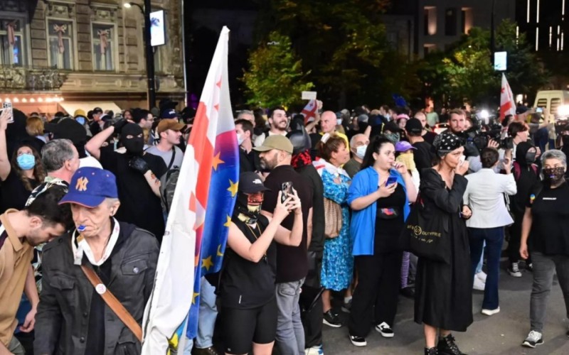 Gürcüstanda icazəsiz aksiyaya keçirənlər həbs olunacaq